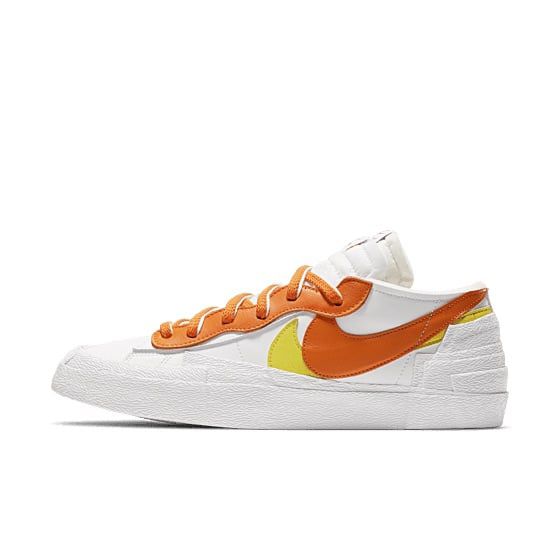 Nike x sacai Blazer Low White Magma Orange 🍊