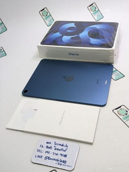 Apple ขาย เทิร์น iPad Air 5 Wifi 64 GB สภาพใหม่เอี่ยม อุปกรณ์ครบยกกล่อง ประกันยาว 6 เดือน เพียง 15,590 บาท ครับ