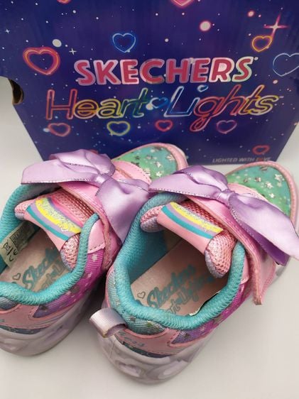 อื่นๆ หญิง ชมพู รองเท้าผ้าใบเด็ก Skechers รุ่น Heart light