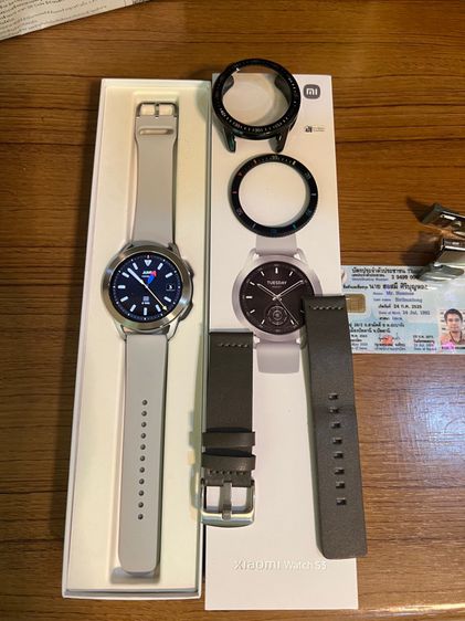 อื่นๆ เงิน นาฬิกา Xiaomi Watch S3 กล่องครบ ยังมีประกันอีกนาน