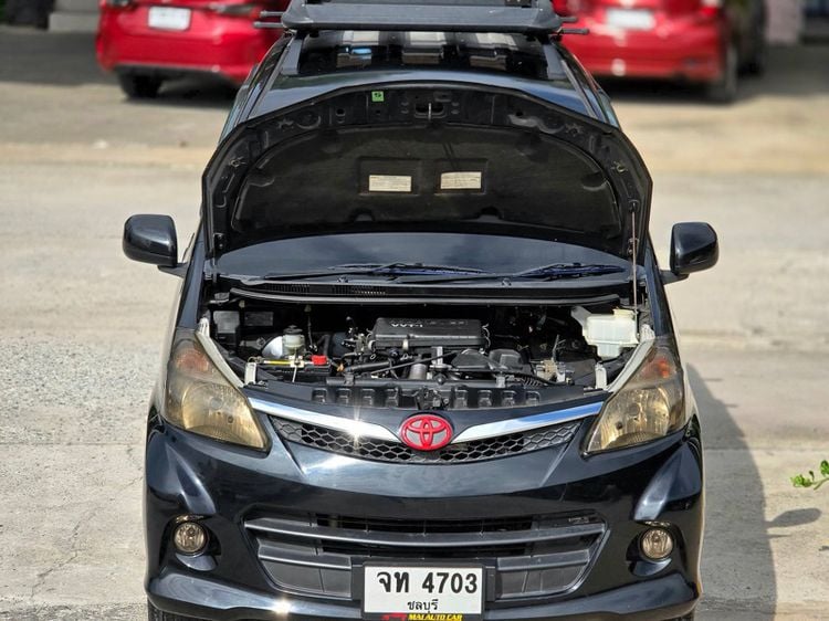 Toyota Avanza 2013 1.5 E Exclusive Utility-car เบนซิน ไม่ติดแก๊ส เกียร์อัตโนมัติ ดำ รูปที่ 3