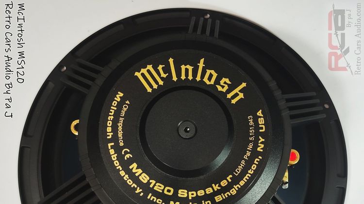 WOOFER MCINTOSH MS120 รูปที่ 4