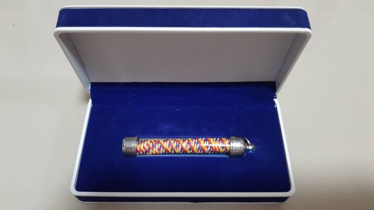 ตะกรุดดอกไม้ทองไหม 7 สี หลวงพ่อพูน วัดบ้านแพน  รูปที่ 4