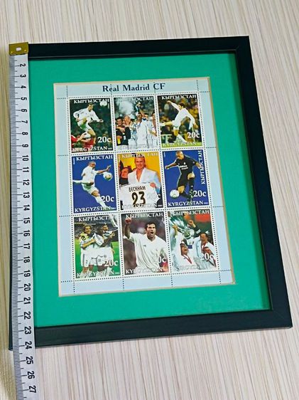 🏡⚽ รูปภาพสแตมป์นักเตะทีม เรอัล มาดริด รูปที่ 3