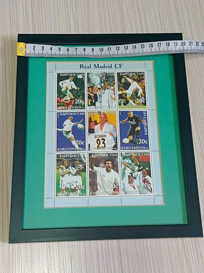 🏡⚽ รูปภาพสแตมป์นักเตะทีม เรอัล มาดริด รูปที่ 2