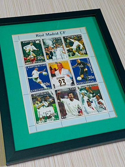 ต่างประเทศ 🏡⚽ รูปภาพสแตมป์นักเตะทีม เรอัล มาดริด