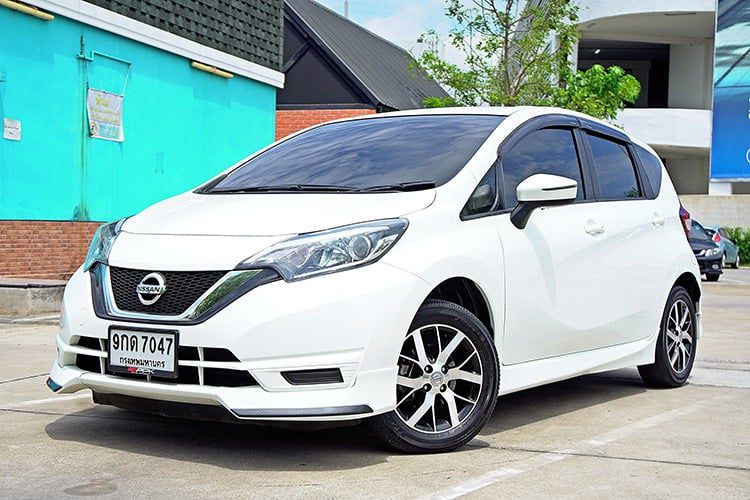 Nissan Note 2019 1.2 E Sedan เบนซิน ไม่ติดแก๊ส เกียร์อัตโนมัติ ขาว