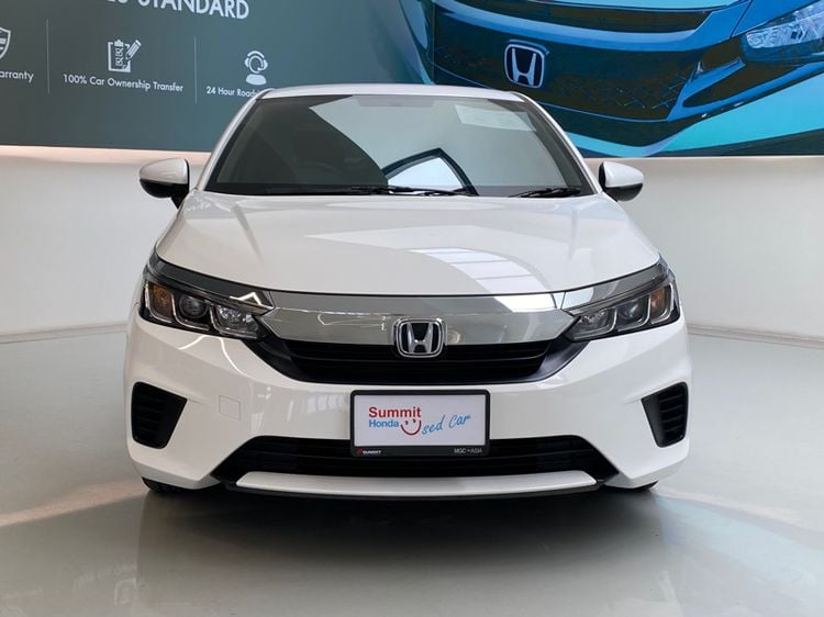 Honda City 2022 1.0 V Sedan เบนซิน ไม่ติดแก๊ส เกียร์อัตโนมัติ ขาว รูปที่ 1