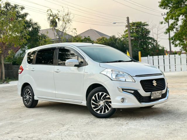 Suzuki Ertiga 2018 1.4 Dreza Utility-car เบนซิน ไม่ติดแก๊ส เกียร์อัตโนมัติ ขาว