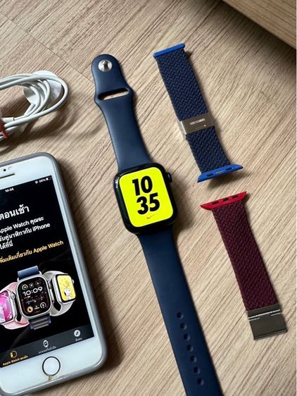 Apple Watch S6 44MM GPS Cellularใส่ซิมได้ สีบลูมือ2สภาพสวยไม่มีรอยตกกระแทก รับเทิน รับบัตรเครดิตด้วยจ้า