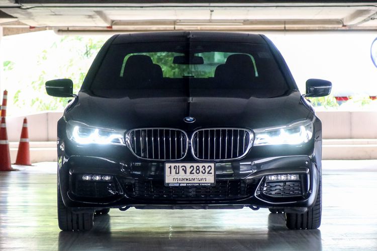 BMW Series 7 2016 730Ld Sedan ดีเซล ไม่ติดแก๊ส เกียร์อัตโนมัติ ดำ รูปที่ 4