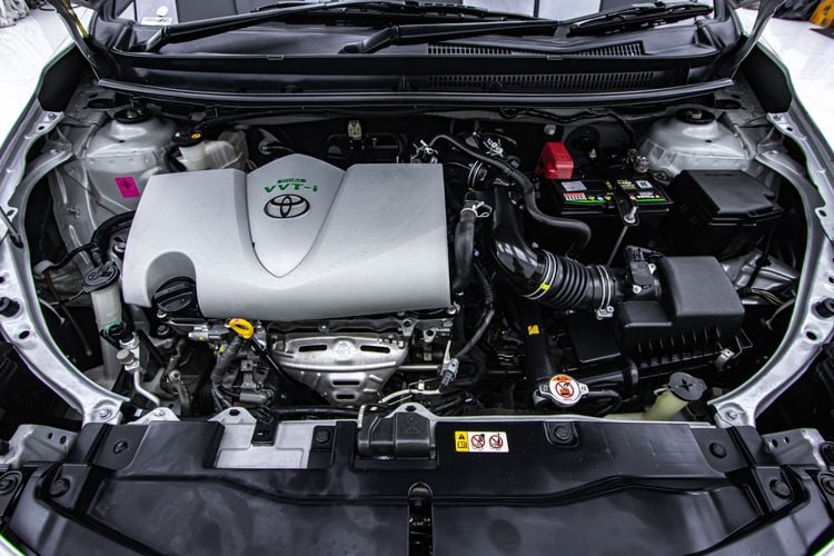 Toyota Vios 2019 1.5 Mid Sedan เบนซิน เกียร์อัตโนมัติ เทา รูปที่ 4