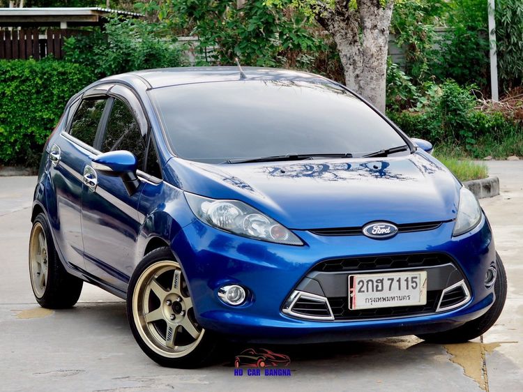 Ford Fiesta 2014 1.6 Sport Sedan เบนซิน ไม่ติดแก๊ส เกียร์อัตโนมัติ น้ำเงิน