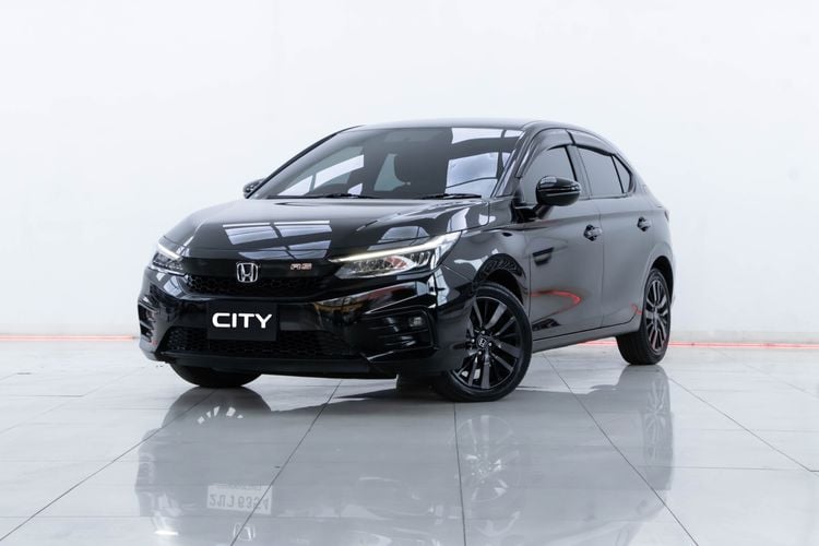 Honda City 2022 1.0 RS Sedan เบนซิน ไม่ติดแก๊ส เกียร์อัตโนมัติ ดำ รูปที่ 2
