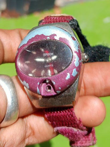🔥🔥🔥 เปิดขาย นาฬิกา CLASSIC Vintage SPOON  สายผ้าเดิมๆ งานปีลึก เก่าเก็บ เท่ๆคลาสสิค ตรงยุค 🔥🔥🔥 รูปที่ 2