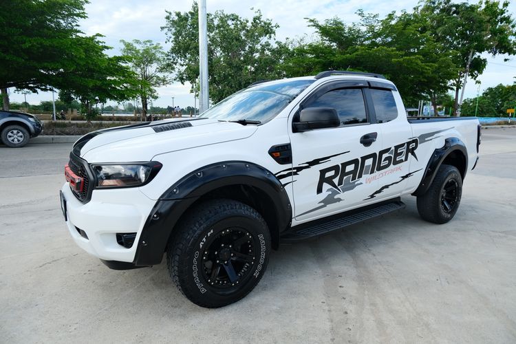 Ford Ranger 2020 2.2 Hi-Rider XL Plus Pickup ดีเซล ไม่ติดแก๊ส เกียร์ธรรมดา ขาว รูปที่ 3