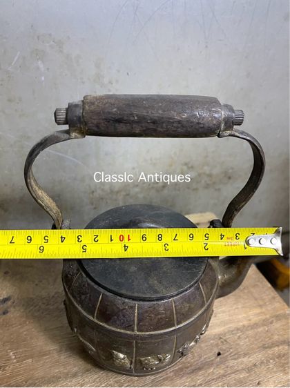 กาน้ำชา 12นักษัตร ทองเหลืองสะสมA3 รูปที่ 13