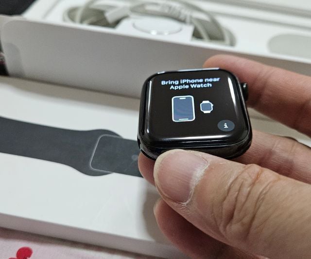 apple watch s4 44mm black stainless cellular 