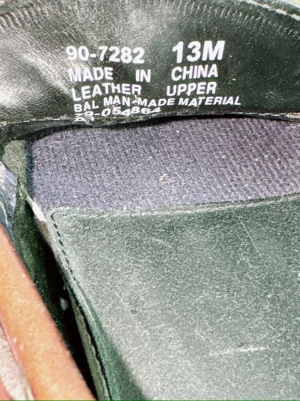 รองเท้าหนังแท้ Dockers Sz.13us47eu31cm สีดำน้ำตาลทรงBoatshoes พื้นเย็บ สภาพสวยดี ไม่ขาดซ่อม ใส่เที่ยวลำลองหล่อ รูปที่ 13