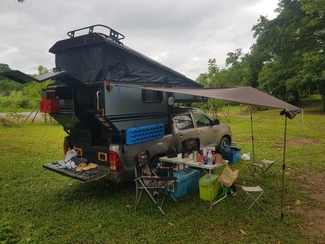 camper truck ร้อนเงิน