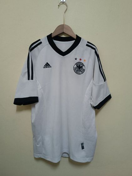 ชุดฟุตบอล Adidas ผู้ชาย ขาว ทีมชาติ เยอรมัน ปี 2002 