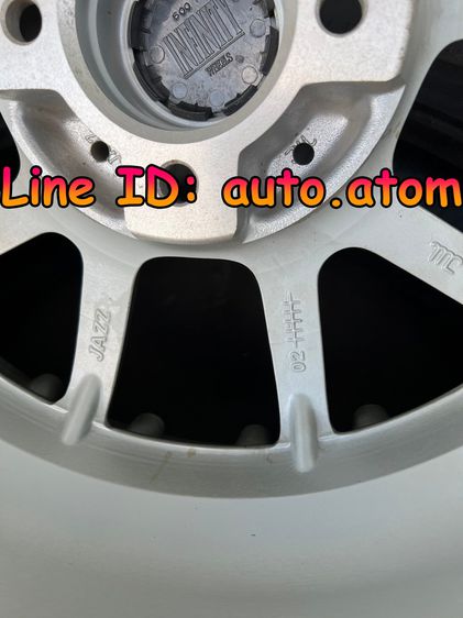 ขายแม็กซ์แต่ง Honda Jazz 4 รู 100 15 นิ้ว รูปที่ 5