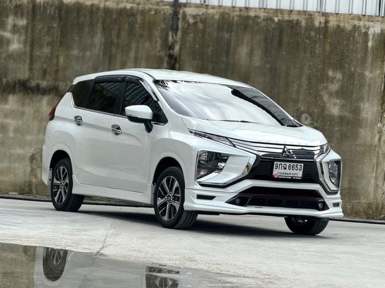 Mitsubishi Xpander 2019 1.5 GT Utility-car เบนซิน ไม่ติดแก๊ส เกียร์อัตโนมัติ ขาว