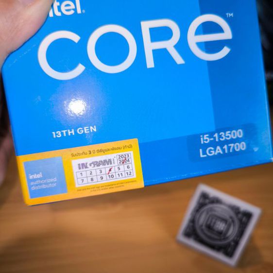 CPU intel core i5-13500 ของใหม่ ยังไม่ได้แกะซีล ประกัน INGRAM 3ปี EXP.04-2027 รูปที่ 3