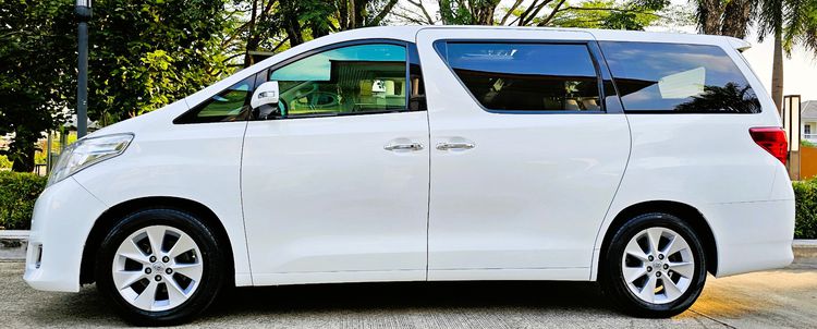 Toyota Alphard 2013 2.4 V Utility-car เบนซิน ไม่ติดแก๊ส เกียร์อัตโนมัติ ขาว รูปที่ 4