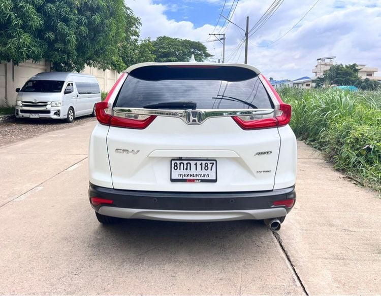 Honda CR-V 2019 2.4 ES 4WD Van เบนซิน เกียร์อัตโนมัติ ขาว รูปที่ 2