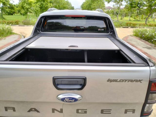 Ford Ranger 2016 2.2 Hi-Rider Wildtrak Pickup ดีเซล ไม่ติดแก๊ส เกียร์อัตโนมัติ เทา รูปที่ 3