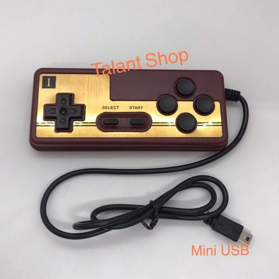 จอยเกมส์เสริม เครื่องพกพา 8 bit classic retro 8 bit FC POCKET หัว Mini USB