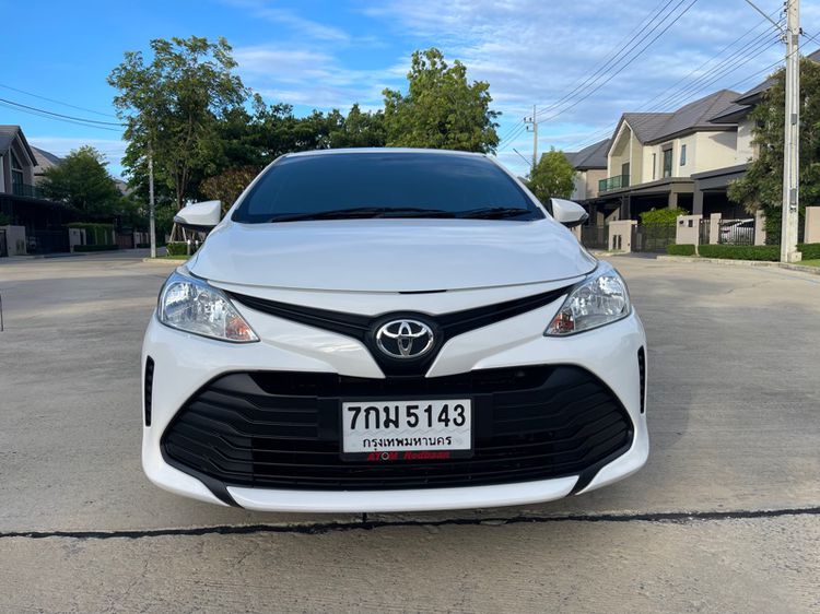 Toyota Vios 2018 1.5 J Sedan เบนซิน ไม่ติดแก๊ส เกียร์อัตโนมัติ ขาว รูปที่ 2