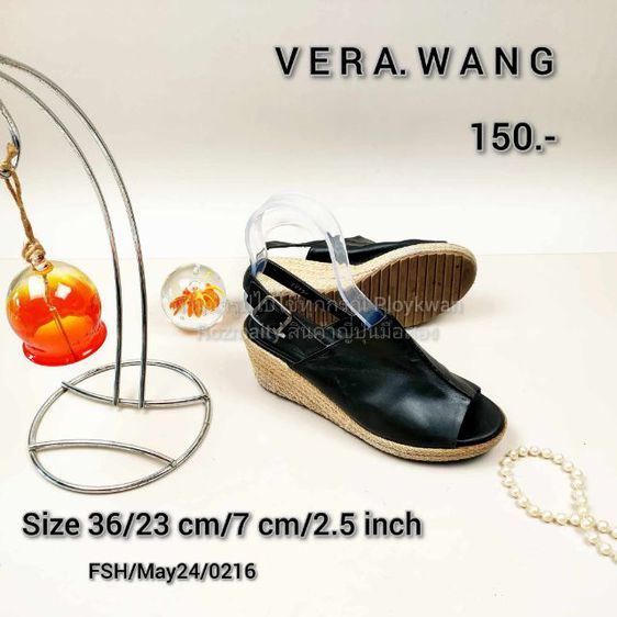 รองเท้าส้นเตารีด Vera Wang มือสอง