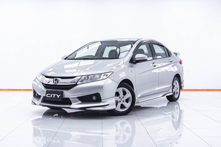 Honda City 2016 1.5 V Plus i-VTEC Sedan เบนซิน ไม่ติดแก๊ส เกียร์อัตโนมัติ เทา รูปที่ 4