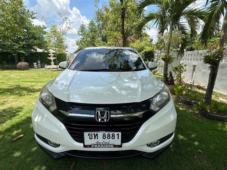 Honda HR-V 2016 1.8 S Utility-car เบนซิน ไม่ติดแก๊ส เกียร์อัตโนมัติ ขาว