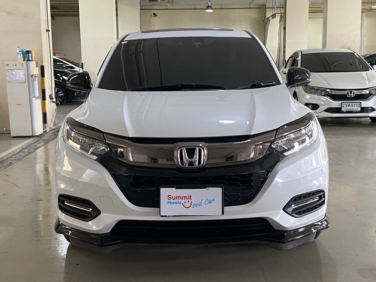 Honda HR-V 2019 1.8 RS Utility-car เบนซิน ไม่ติดแก๊ส เกียร์อัตโนมัติ ขาว รูปที่ 2