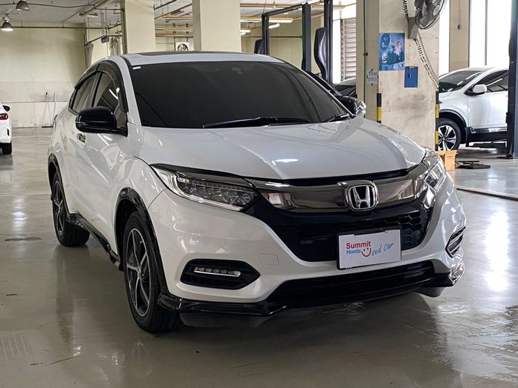 Honda HR-V 2019 1.8 RS Utility-car เบนซิน ไม่ติดแก๊ส เกียร์อัตโนมัติ ขาว รูปที่ 3
