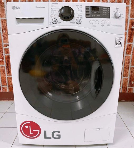 LG ฝาหน้า เครื่องซักผ้า แอลจี 10.5 กิโลกรัม สภาพสวย พร้อมใช้งาน ระบบอินวอเตอร์