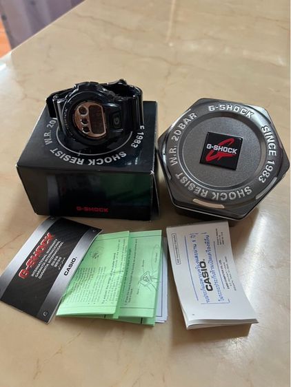 G-Shock ดำ าย นาฬิกา G shock DW-6900NB-1DR มือสอง ใช้งานน้อยมาก มีคนให้เป็นของขวัญวันเกิดมา 