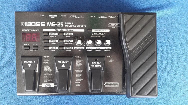 เอฟเฟคกีต้าร์ Boss เอฟเฟค me-25