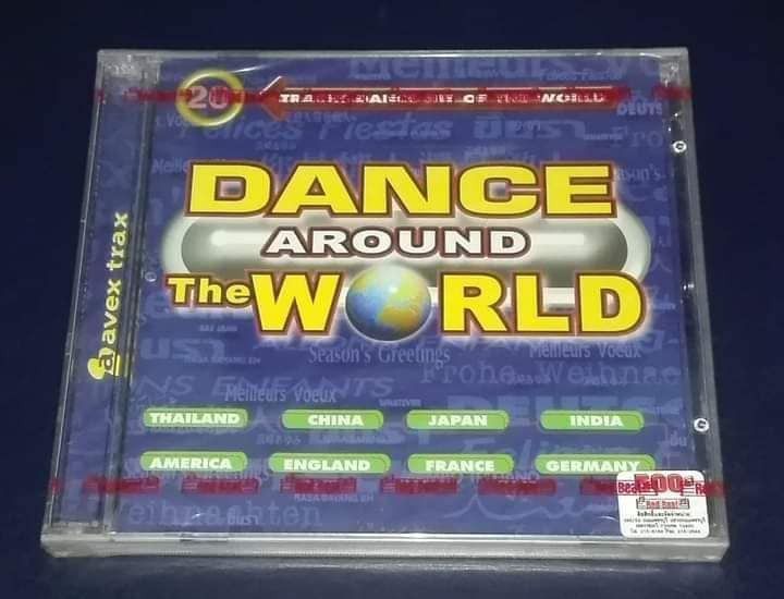 ซีดีเพลงDance Around The World รวมเพลงดังจากทั่วทุกมุมโลกเวอร์ชั่นยุคค่ายเรดบีท ชุด1และ2  รูปที่ 2