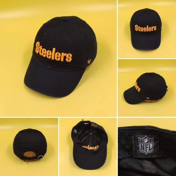 หมวกและหมวกแก๊ป NFL cap Pittsburgh Steelers 