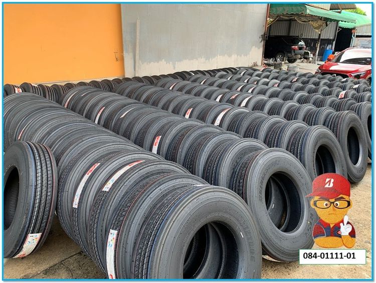 Bridgestone รุ่น R157 ขนาด 11R 22.5 Tbr ยางใหม่ เส้นละ9,450บาท รูปที่ 10