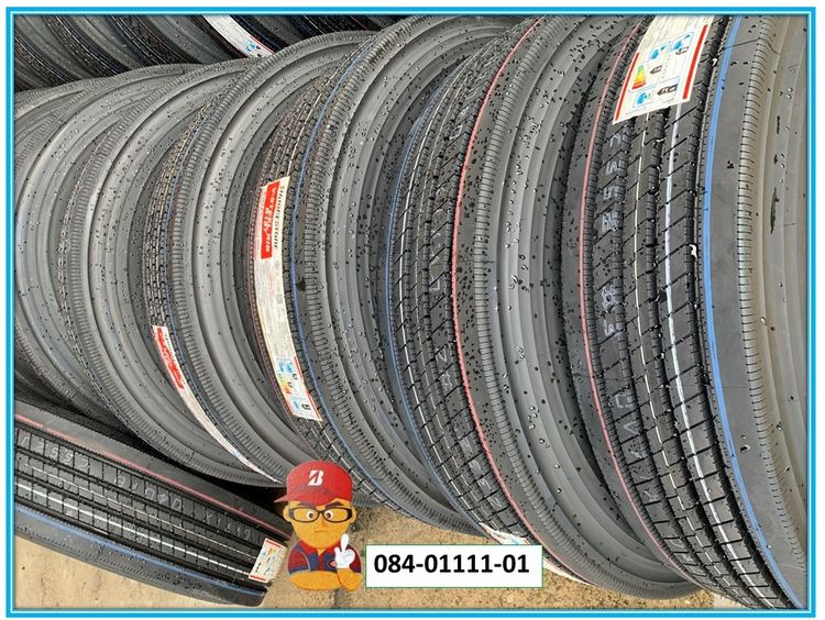 Bridgestone รุ่น R157 ขนาด 11R 22.5 Tbr ยางใหม่ เส้นละ9,450บาท รูปที่ 8