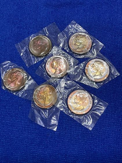 เหรียญทองแดง ร.๕ ที่ระลึกครบรอบ ๑๐๐ ปี วันสถาปนาสภากาชาดไทย และ การสร้าง ตึกนวมินทราชินี โรงพยาบาลจุฬาลงกรณ์ ปี 2536 รูปที่ 16