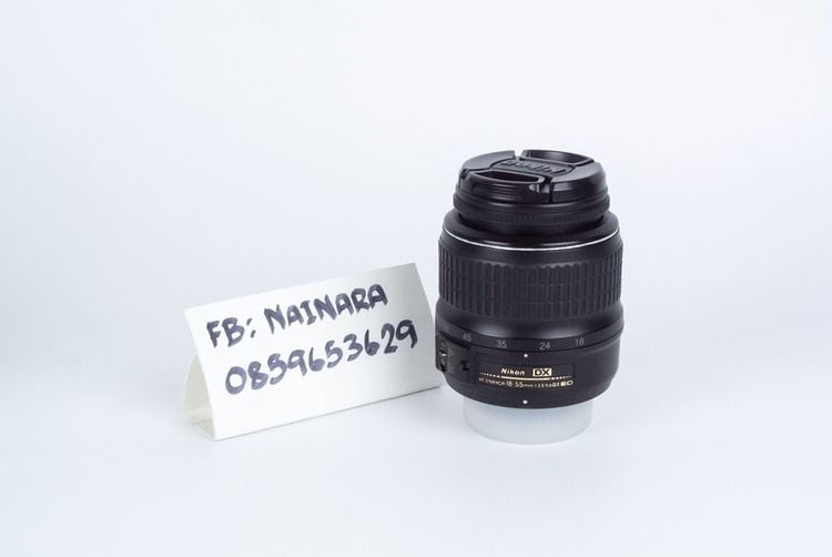 เลนส์มาตรฐาน เลนส์ Nikon 18-55 mm 3.5-5.6 G ไม่มีกล่อง ไม่ทราบประกัน สภาพดี  ไม่มีฝ้า รา  ใช้งานได้ตามปกติ