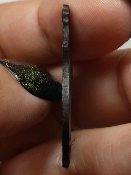 เหรียญหลวงพ่อคง วัดชำป่างาม ทองแดงรมดำ รูปที่ 4