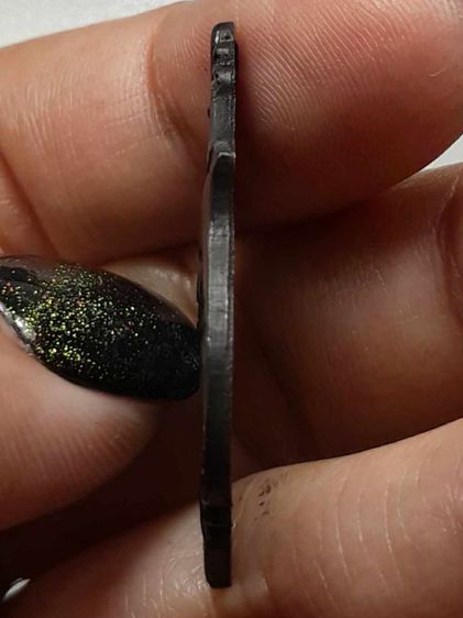 เหรียญหลวงพ่อคง วัดชำป่างาม ทองแดงรมดำ รูปที่ 3