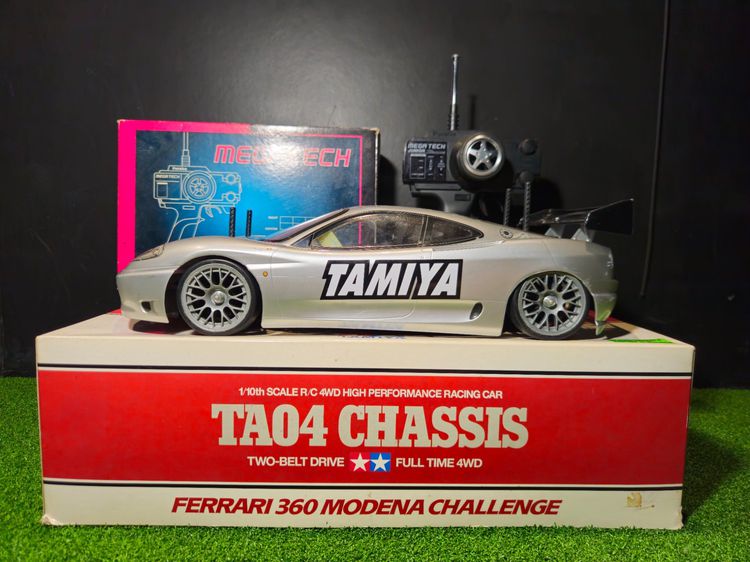 รถบังคับ Tamiya TA04 Chassis 1-10 Scale R-C 4WD High Performance Racing Car